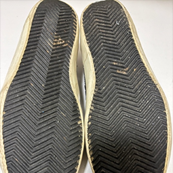 Golden Goose Slide Sneaker Size 40 Dark Navy Glitter - Picture 8 of 10
